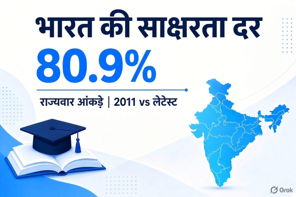 Bharat ki saksharta dar